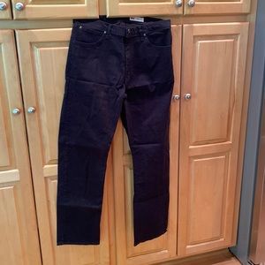 Wrangler Men’s Black Straight Fit Jeans 34/32